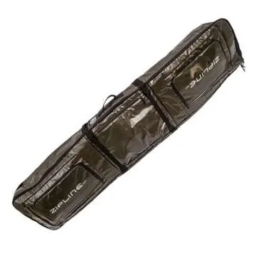 Zipline Ski Double Ski Bag with Wheels - Gear & Apparel Storage for Skiers - 180/200 cm Capacity - D...