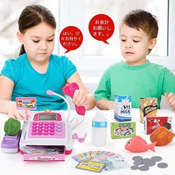 Sotodik Cash Register Toy: Real Sounds & Learning Fun