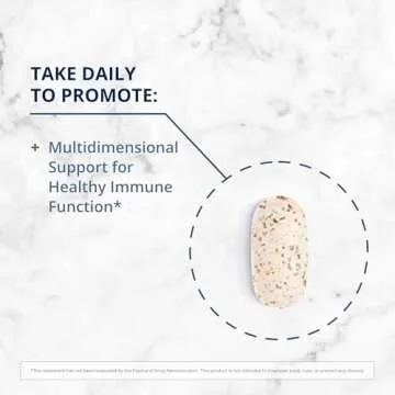 Metagenics ImmuCore - 333 mg Vitamin C - Immune Support Supplement* - with Vitamin D, Zinc & Mushroom Extract - Gluten Free & Non-GMO - 90 Tablets