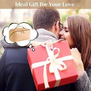 SFXULIX Travel Cosmetic Bag - Large Capacity Makeup Organizer