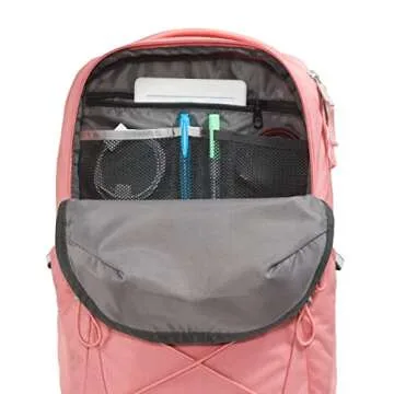 THE NORTH FACE Women's Jester Everyday Laptop Backpack, Shady Rose Dark Heather/Gardenia White, One Size