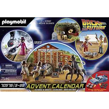 PLAYMOBIL Advent Calendar - Back to the Future Part III