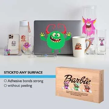 100 Sheets of Clear Sticker Paper for Inkjet Printers