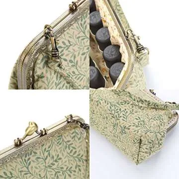 evoon Womens Essential Oil Cosmetic Pouch Clutch Bag