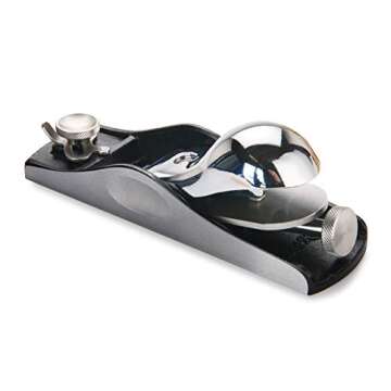 WOODRIVER Low Angle Block Plane with Adjustable Mouth