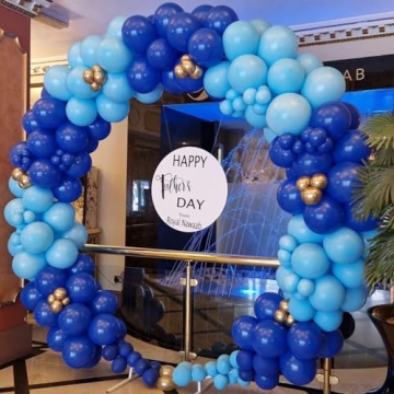 Blue Balloon Arch Kit, Perfect for Parties and Celebrations