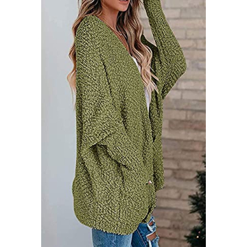 Cozy Oversized Batwing Cardigan for Stylish Comfort