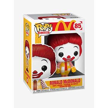 Funko Pop! Ad Icons: McDonald's - Ronald McDonald, Multicolor