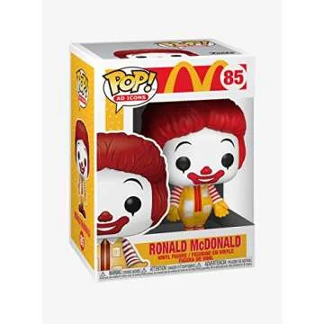 Funko Pop! Ad Icons: McDonald's - Ronald McDonald 9cm Collectible Figure - Multicolor