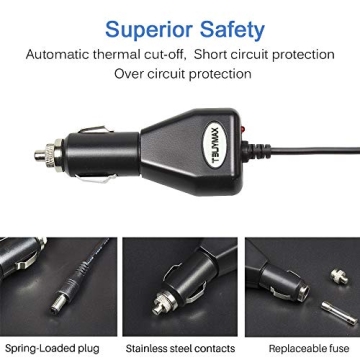 12V Car Charger for Spectra S1 S2 Breast Pump