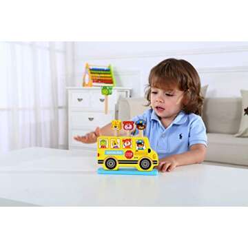 Montessori Toys for 1 Year Old Boy and Girl - Preschool Learning Activities - Develops Fine Motor Sk...