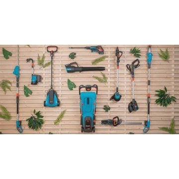 GARDENA Lawn Leaf Sweeper Large Capacity Easy Push 5-Year Warranty