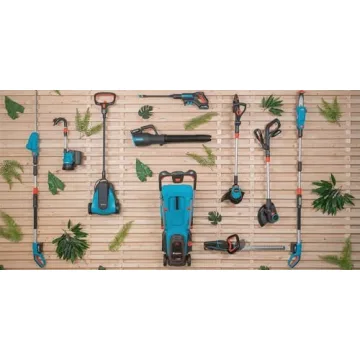 GARDENA Lawn Leaf Sweeper Large Capacity Easy Push 5-Year Warranty