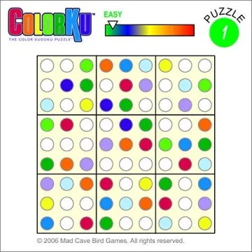 Engaging ColorKu Sudoku Game for All Ages