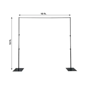Efavormart 10ft x 10ft Heavy Duty Backdrop Stand Kit