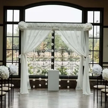 Efavormart 10ft x 10ft Heavy Duty Backdrop Stand Kit