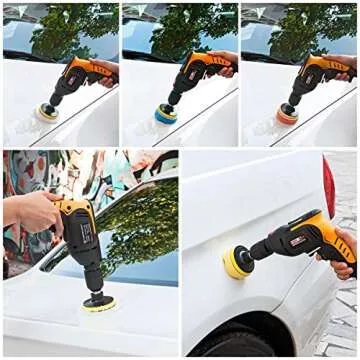 22-Piece Car Foam Polishing Pad Kit for Detailing