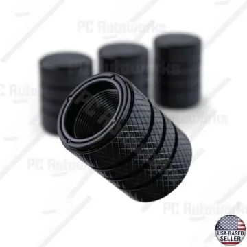 PC Autoworks Aluminum Tire Valve Stem Caps for Cars