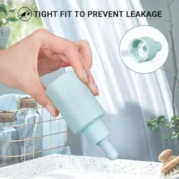 UMETASS Leakproof Rainbow Glass Essential Oil Bottles