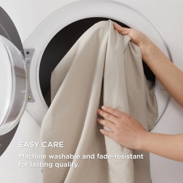 Bedsure Cotton Duvet Cover Set King Size - Elegant Comfort