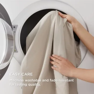 Bedsure Cotton Duvet Cover Set King Size - Elegant Comfort