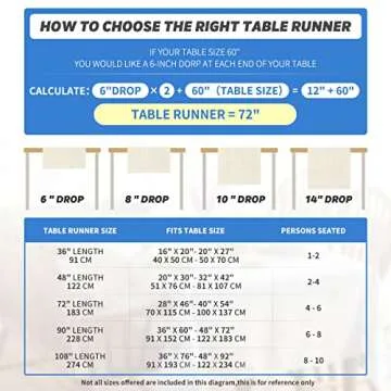 Artoid Mode Halloween Jack-O-Lantern Pumpkin Table Runner, Holiday Kitchen Dining Table Decoration for Indoor Outdoor Home Party Decor 13 x 72 Inch