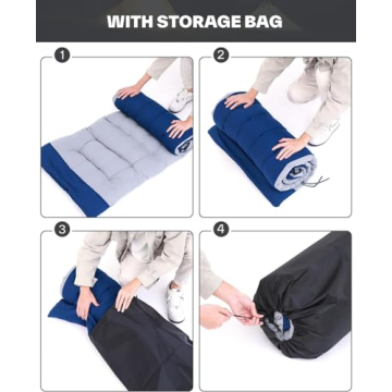 Sportneer Camping Cot with Comfortable Mattress for All