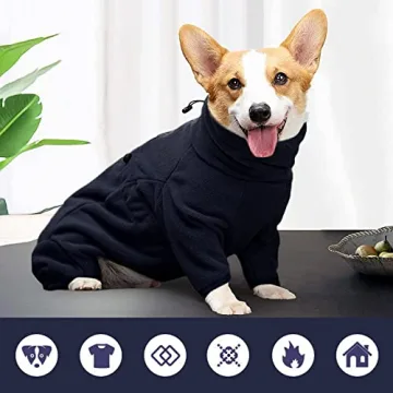 ROZKITCH Warm Dog Fleece Jacket for Winter Comfort