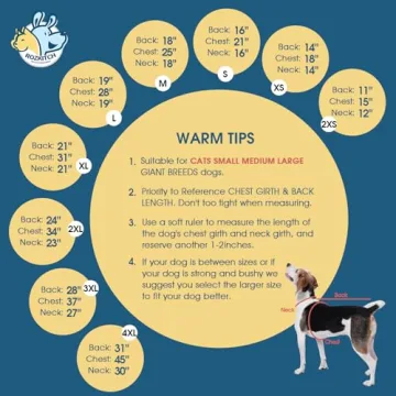 ROZKITCH Warm Dog Fleece Jacket for Winter Comfort