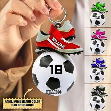Custom Soccer Ornament - Perfect Holiday Gift for Fans