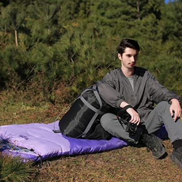 KANYAK Sleeping Bag for All Ages Perfect for Camping