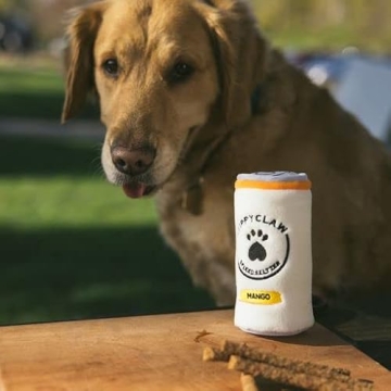 ZippyPaws Squeakie Can Toy for Dogs - Durable & Fun