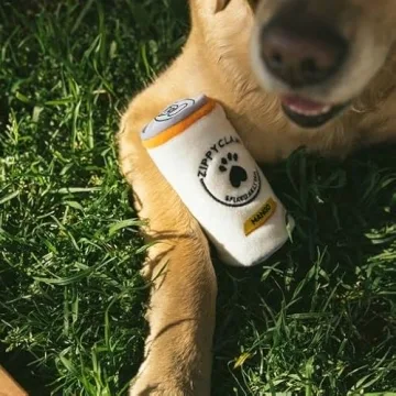 ZippyPaws Squeakie Can Toy for Dogs - Durable & Fun