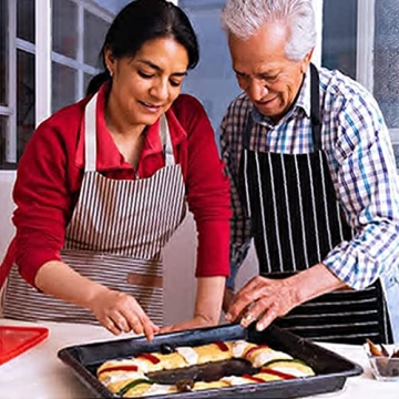 RUIBOLU Adjustable Bib Apron with Pockets for Cooking