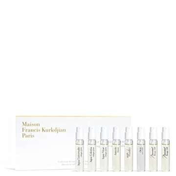 Maison Francis Kurkdjian Discovery Collection For Her, 0.06 Fl Oz (Pack of 8)