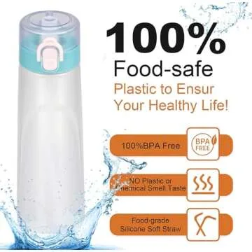 650ml MEETDUMPL Sports Bottle with Infuser for Flavor