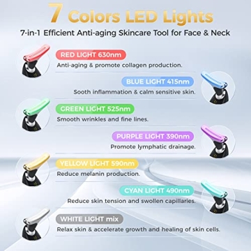 Shop MCSYPOAL 7-in-1 Face Neck Massager for Radiant Skin