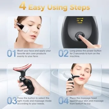 Shop MCSYPOAL 7-in-1 Face Neck Massager for Radiant Skin
