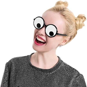Delphinus Googly Eyes Glasses for Fun Party Accessory