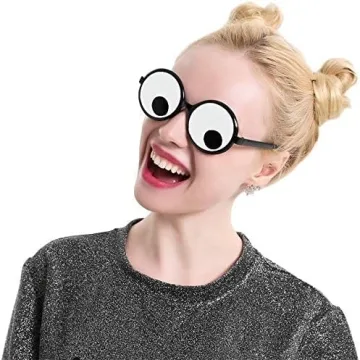 Delphinus Googly Eyes Glasses for Fun Party Accessory