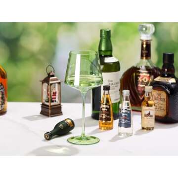 Vibrant Physkoa Colored Wine Glasses Set for Festive Cheers