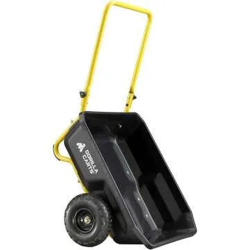 Gorilla Carts GCR-4 Poly Dump Cart 300 lb Capacity