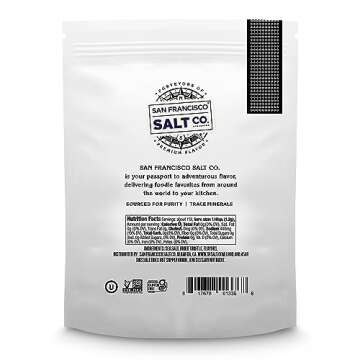 5 oz. Resealable Pouch - Authentic Italian Black Truffle Salt by San Francisco Salt Company