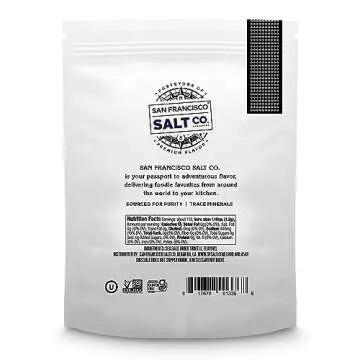 5 oz. Resealable Pouch - Authentic Italian Black Truffle Salt by San Francisco Salt Company