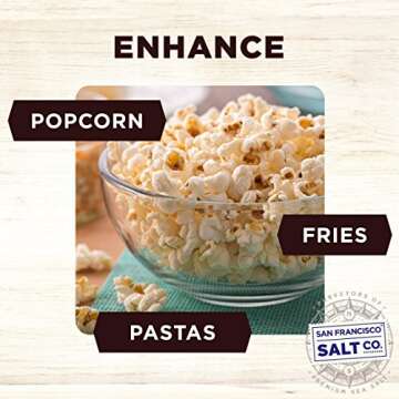 5 oz. Resealable Pouch - Authentic Italian Black Truffle Salt by San Francisco Salt Company