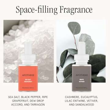 Pura Smart Home Fragrance Device Starter Set - Pura 4 - Scent Diffuser for Home - Includes Fragrance...