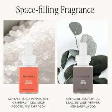 Pura Smart Home Fragrance Device Starter Set - Pura 4 - Stylish & Adjustable Scent Diffuser for Ever...