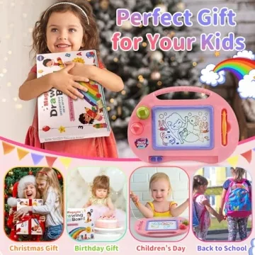 Colorful Magnetic Drawing Board - Fun Educational Kids Toy