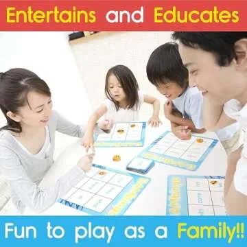 THE BAMBINO TREE Sight Word Bingo Game Level 1 and 2 - Learn to Read Vocabulary for Kindergarten 1st Grade - Dolch's Fry's Words Lists