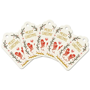 LWR CRAFTS 100 High-Quality Hang Tags for Gifting